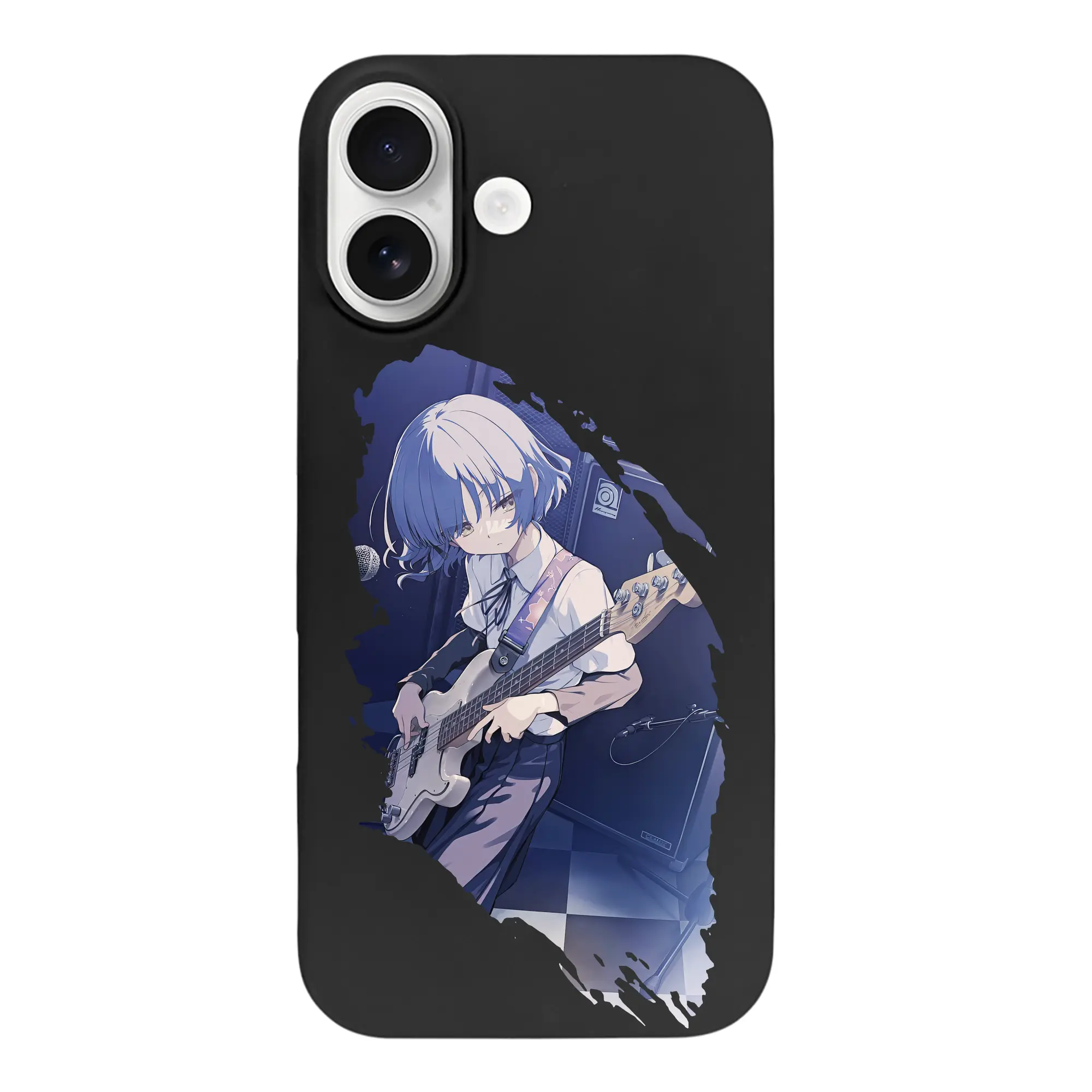 ぼっちざろっく！ グッズ,山田リョウ - iPhone 17 シリーズ シリコンケース 薄型 耐衝撃 指紋防止 ソフトタッチカバー 精密フィット 傷防止 保護ケース iPhone 17/17 Air/17 Pro/17 Pro Max 対応